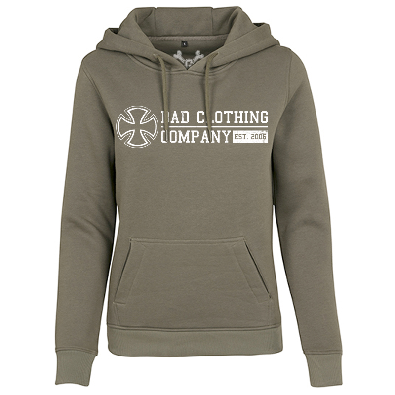 Bad Clothing Company - Since 2006, Girls Hoody oliv / olive