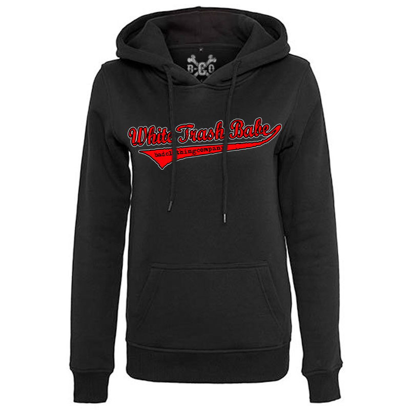 White Trash Babe - Baseball, Girls Hoody